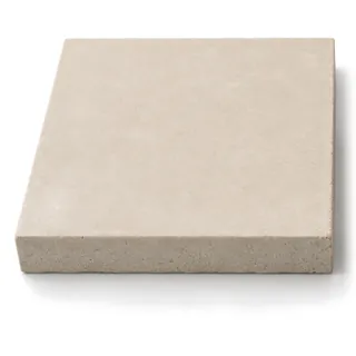 Échantillon de chape fluide d'anhydrite : beige clair, surface très lisse (image de synthèse)
