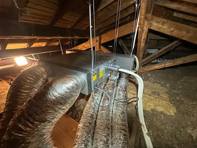 Climatisation gainable à Lageon (79), réalisé par ROY HABITAT