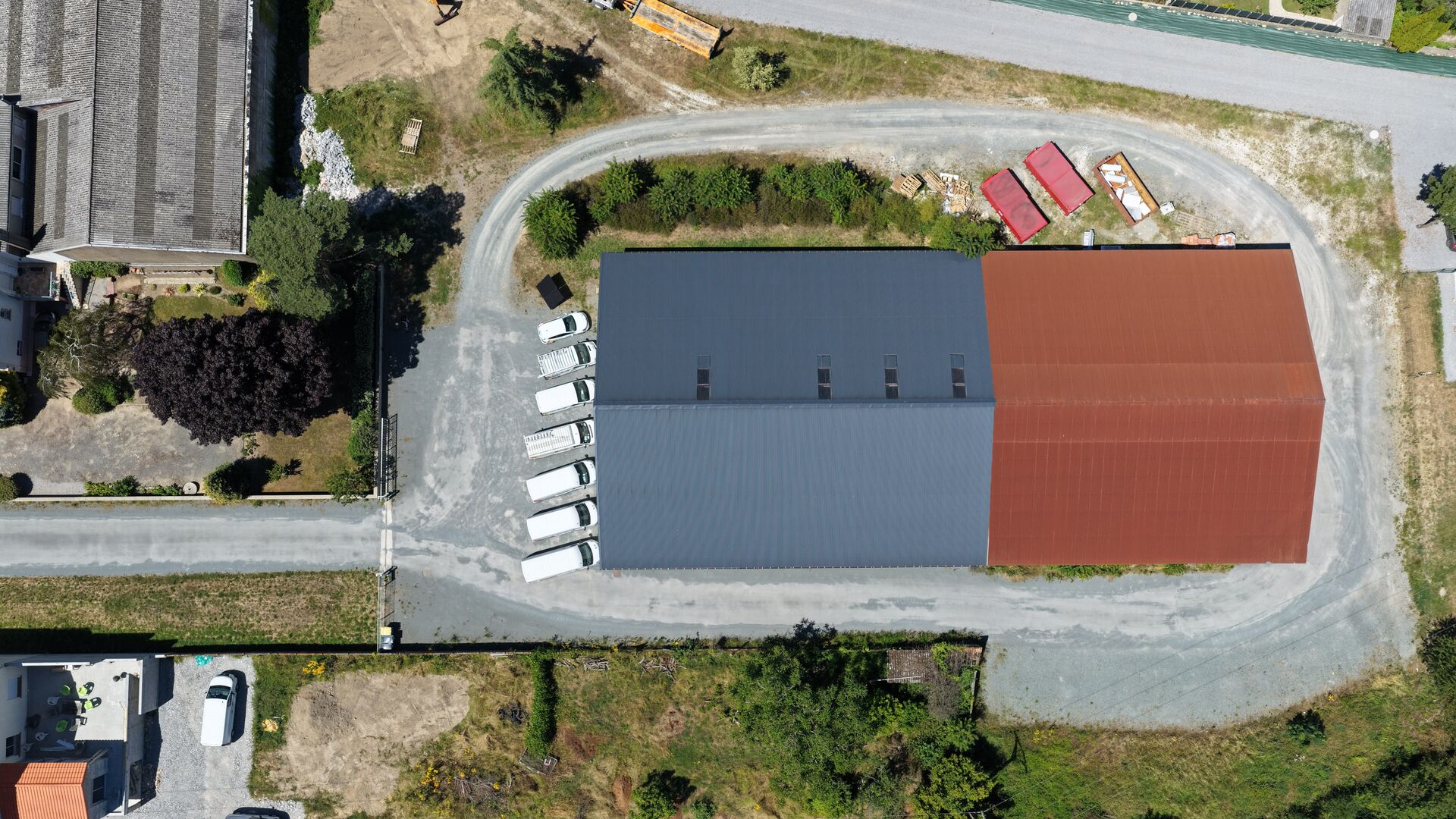 Si&egrave;ge ROY Habitat vu du ciel