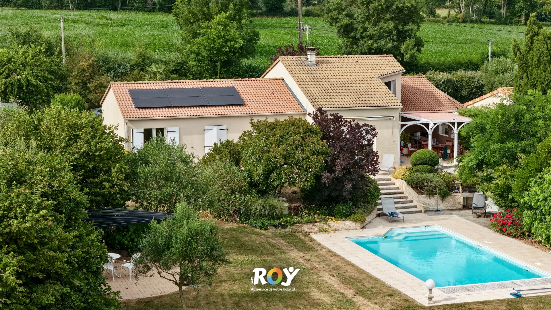 Installation photovoltaïque 3 kWc — Saint-Aubin-le-Cloud (79) | ROY HABITAT