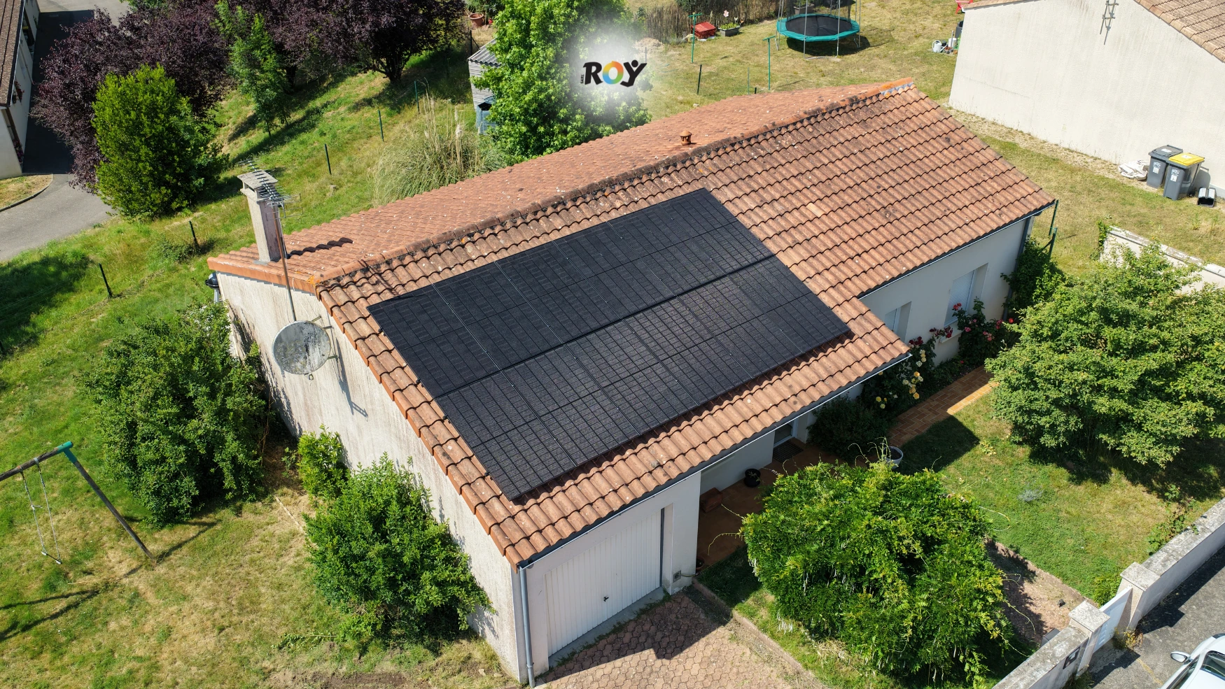 Installation solaire 6 kWc — Châtillon-sur-Thouet (79) | ROY HABITAT